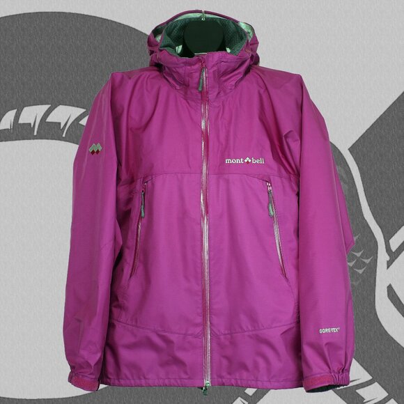 Montbell Gore-Tex Rain Jacket Women's XL Packable Pink Japanese - Picture 1 of 7